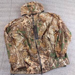 GSX Gore-Tex Real Tree Hunting Jacket Mens 2XL Camo Waterproof Outdoor Travel
